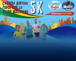 Carrera Virtual 5k por el dia de la Mujer Boliviana