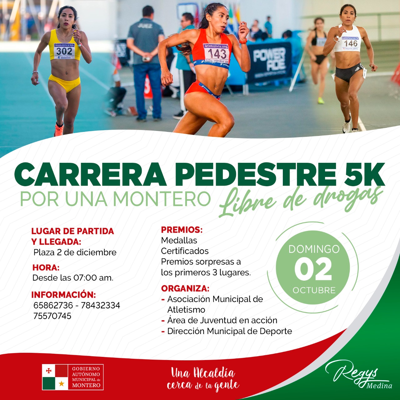 Carrera Pedestre 5k Montero