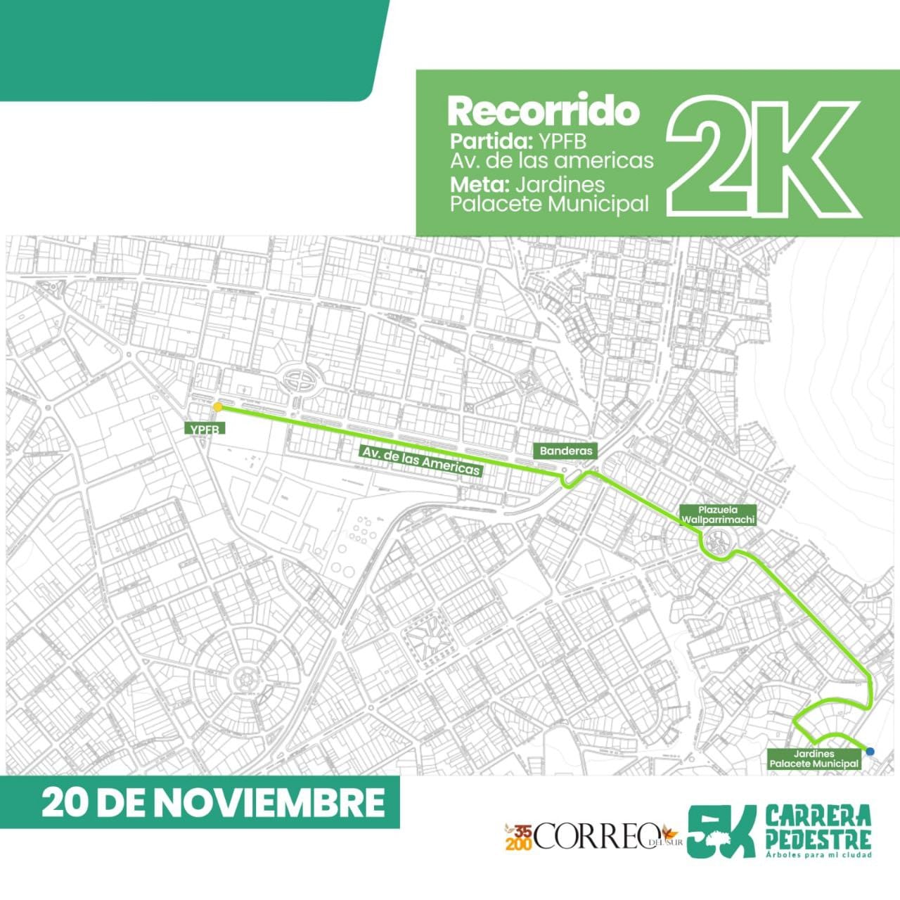 Carrera Pedestre 5k Sucre