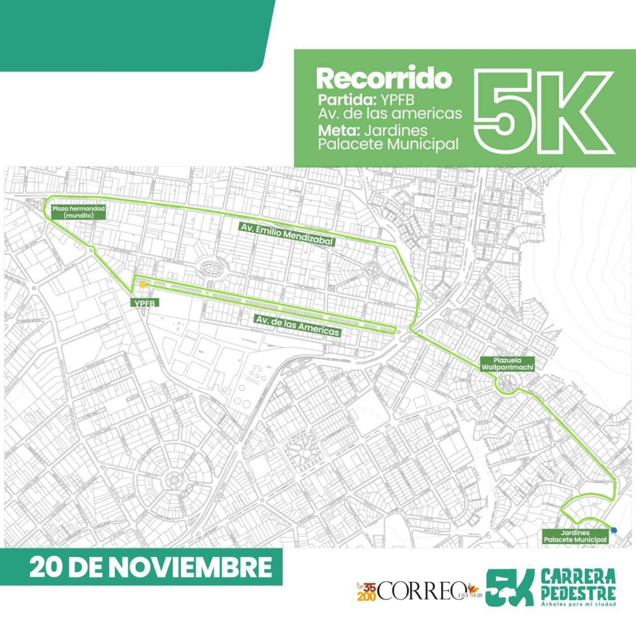 Carrera Pedestre 5k Sucre