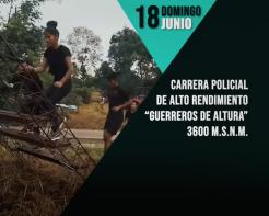 Carrera Policial de Alto Rendimiento 6K con 10 Obstaculos