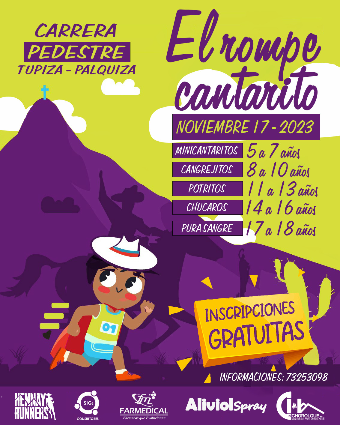 Carrera Pedestre Palquiza Tupiza 2023