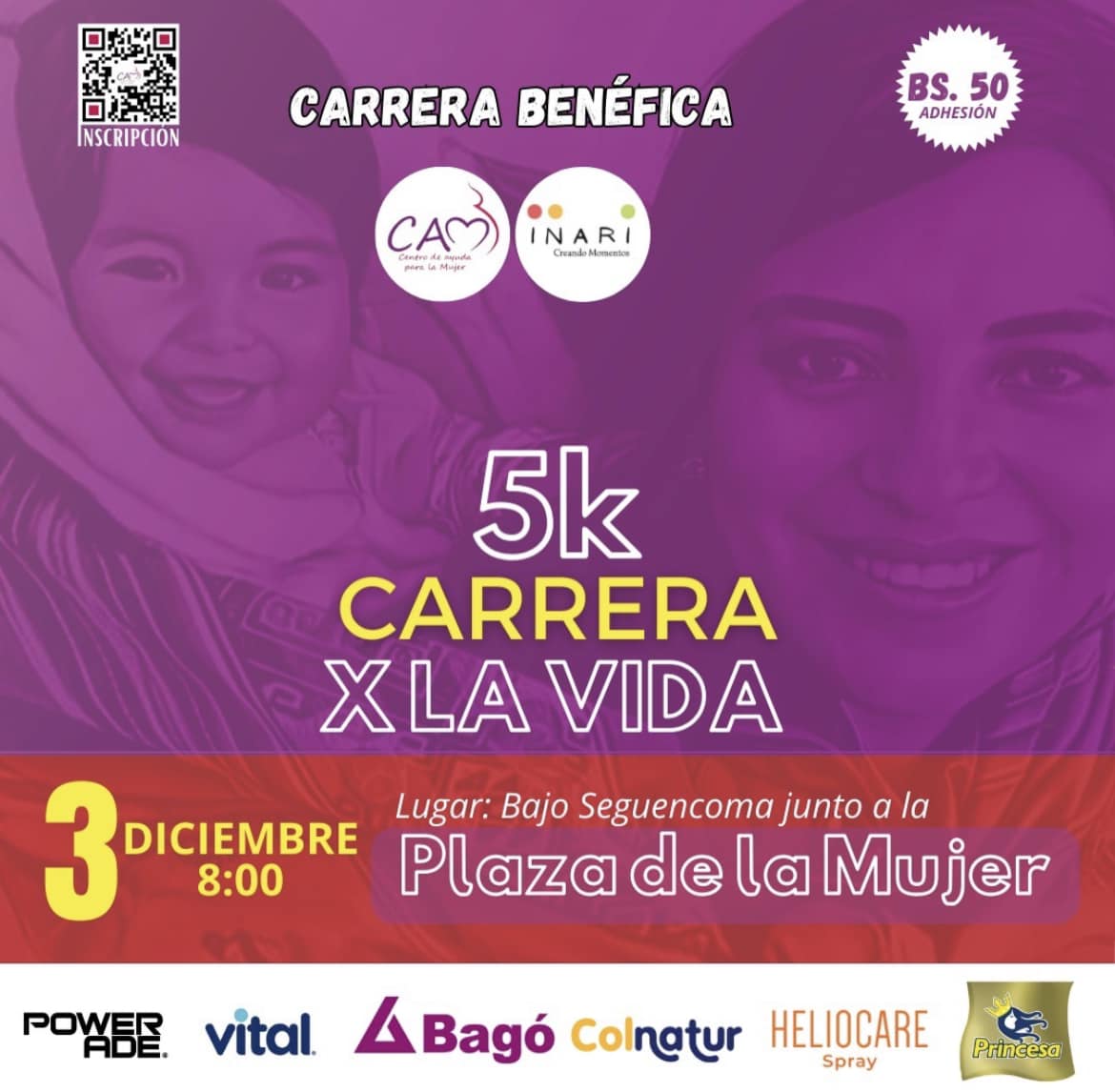 5K Carrera x la vida