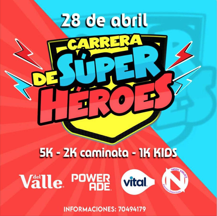 Carrera de Super Heroes