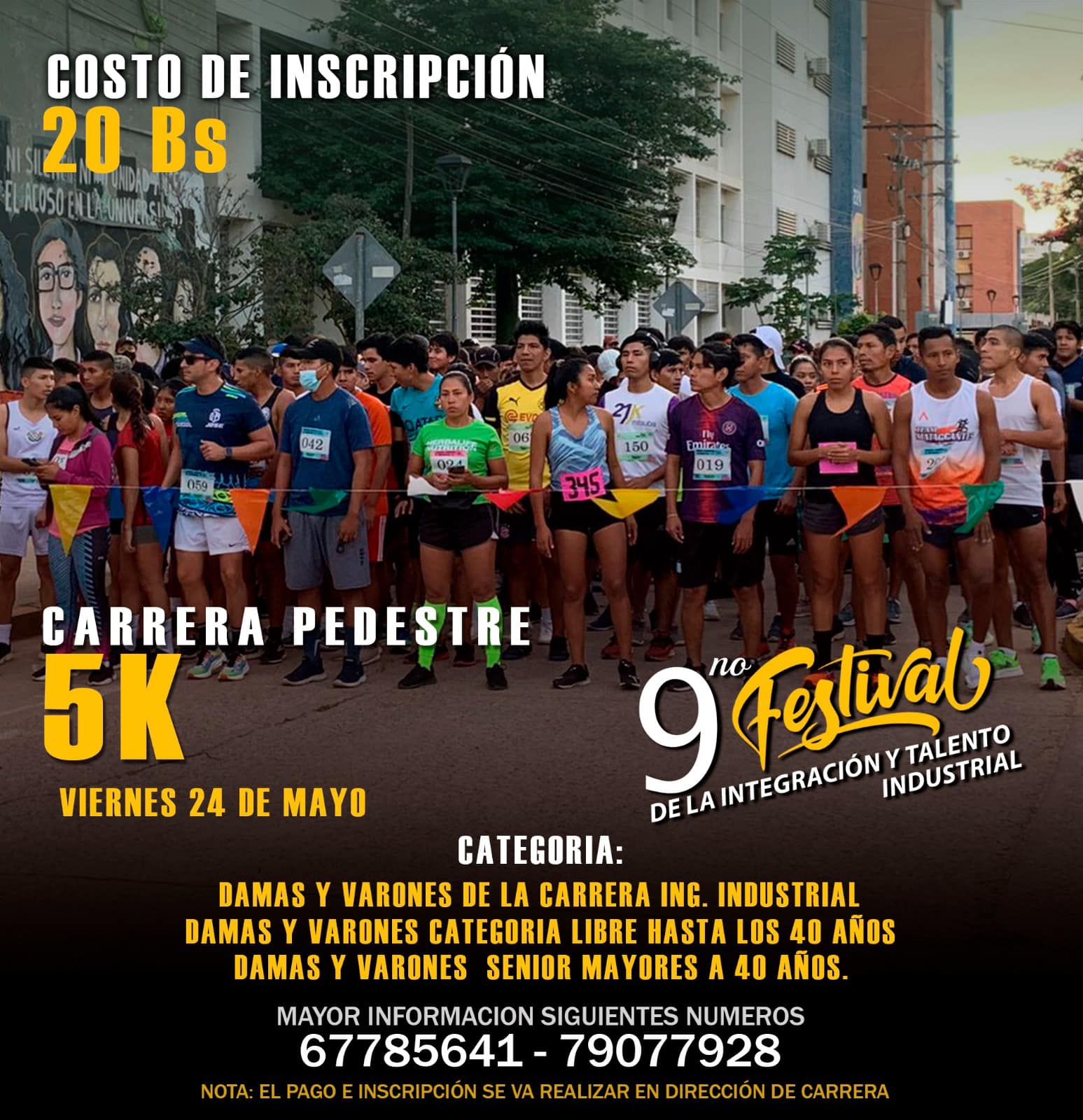 Carrera 5K Ing Industrial