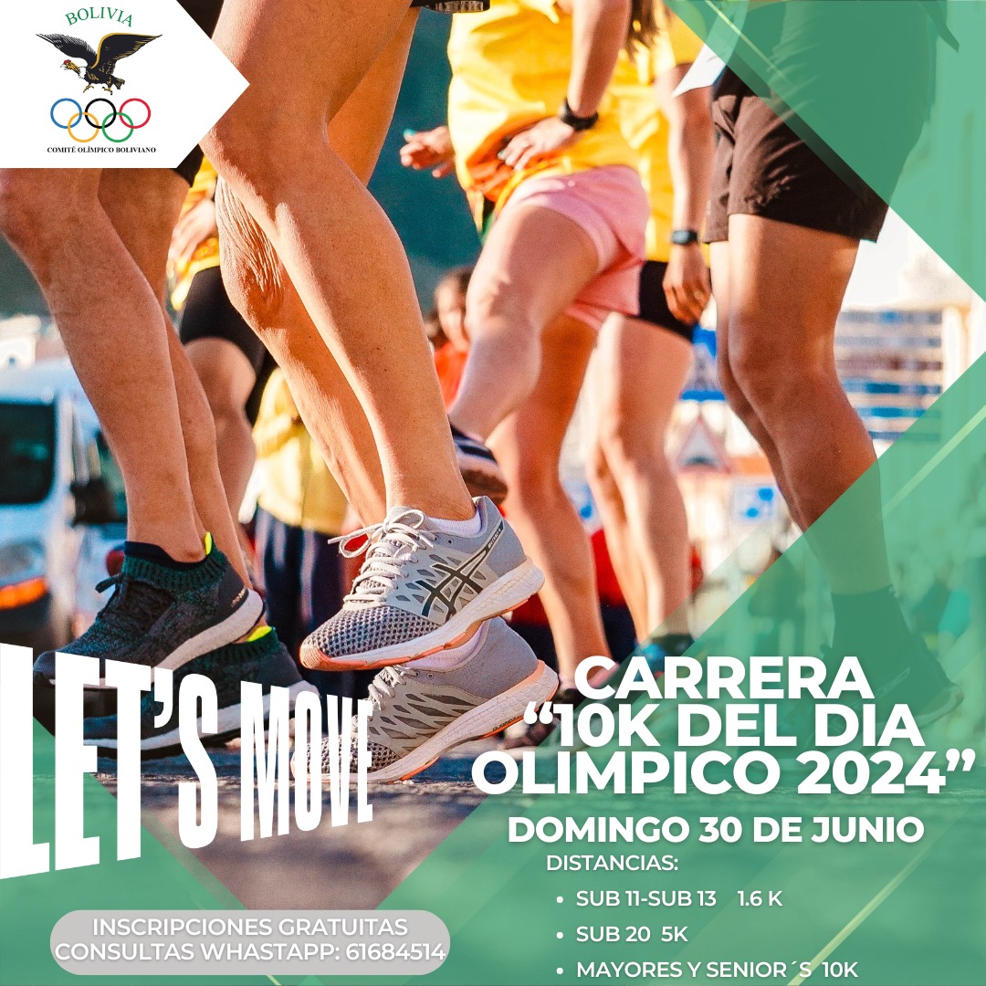 Carrera 10K del dia Olimpico 2024