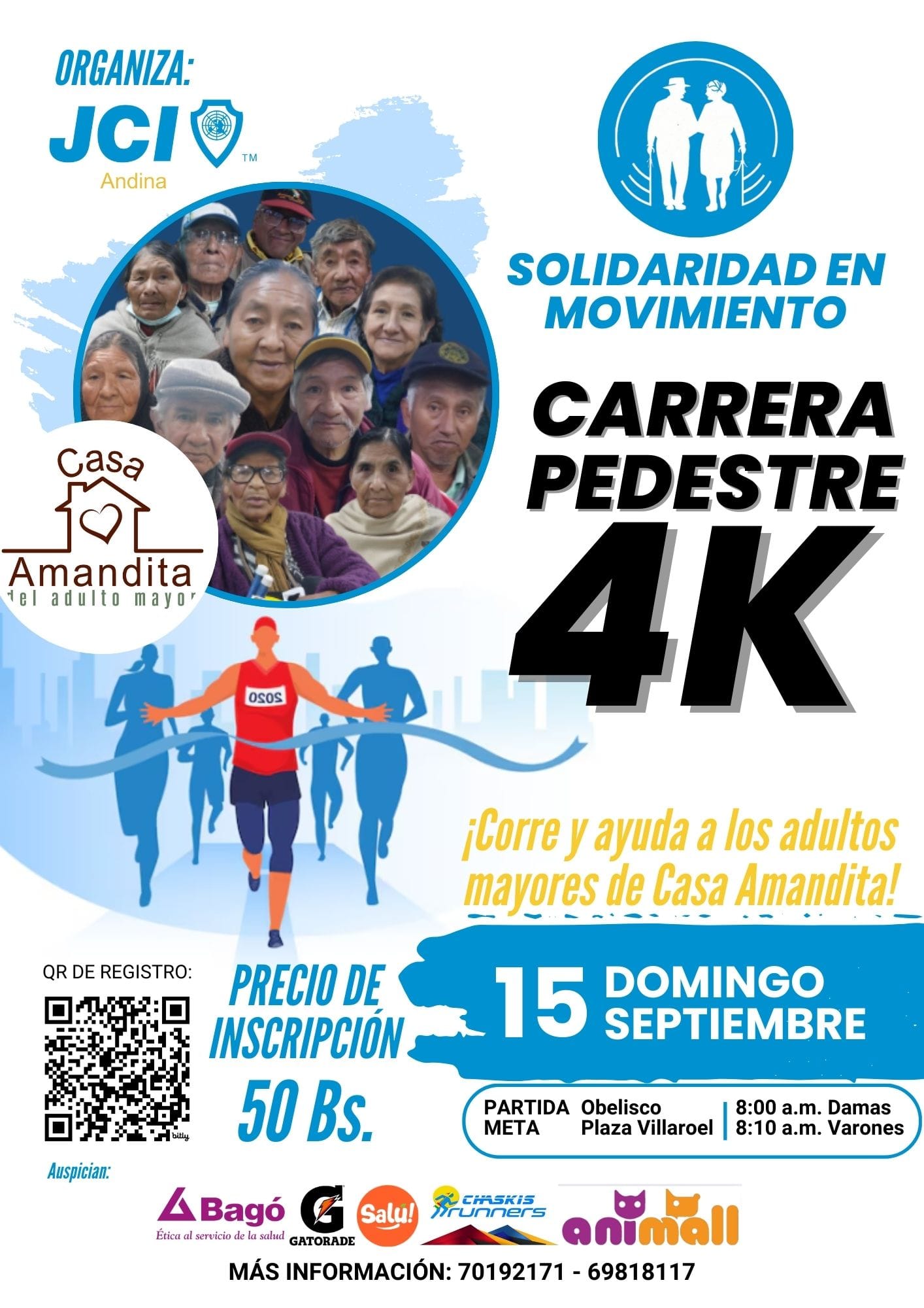 Carrera Pedestre 4K