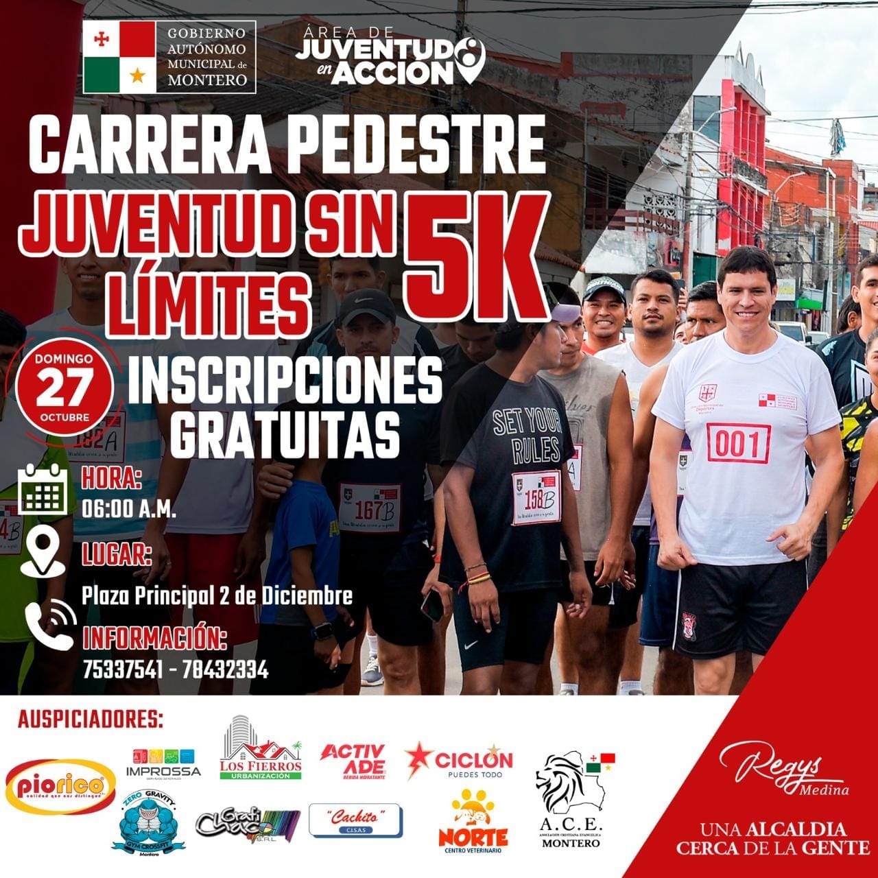 Carrera Pedestre Juventud  sin Limites 5K