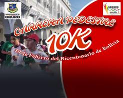 Carrera Pedestre 10K Oruro