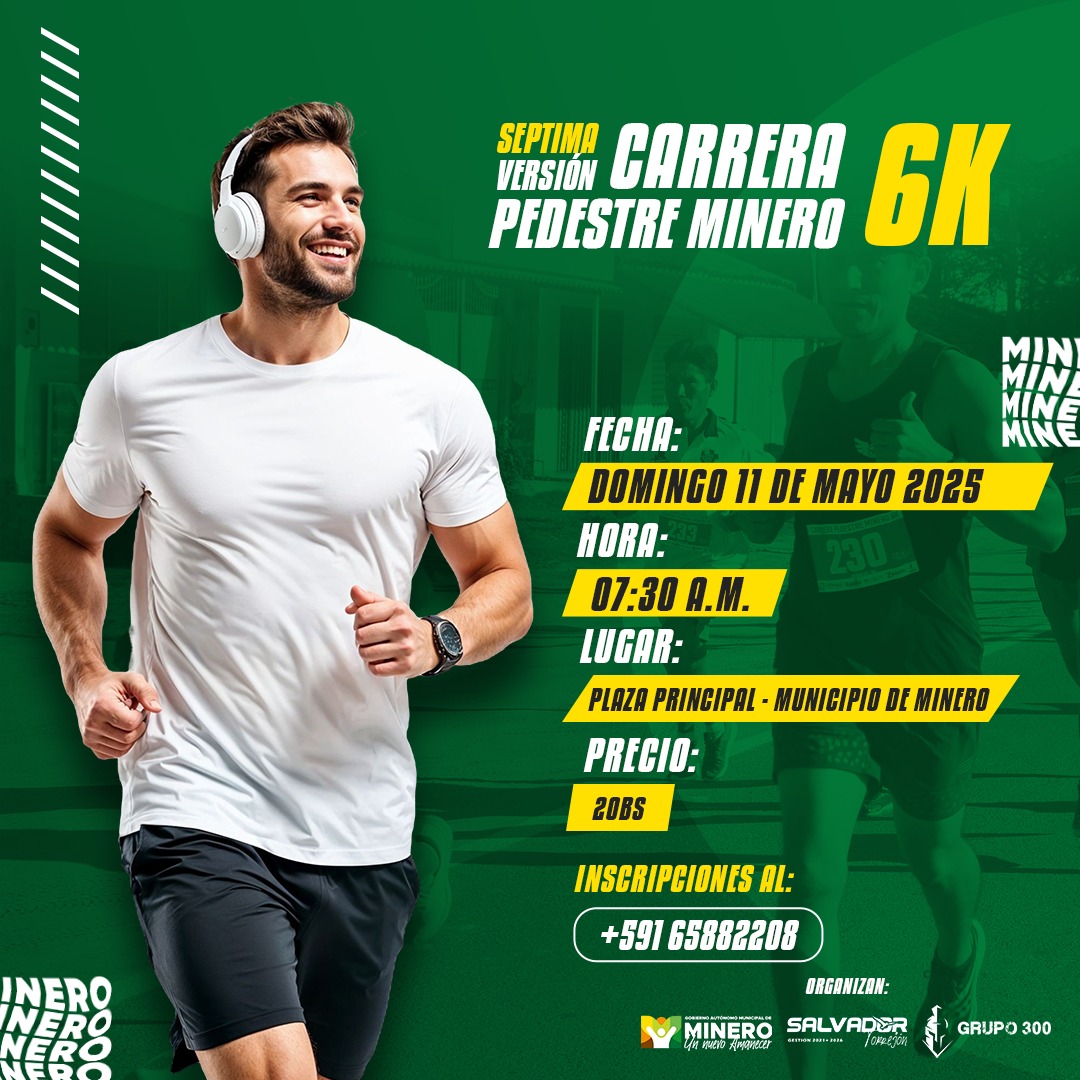 Carrera Pedestre Minero 6K