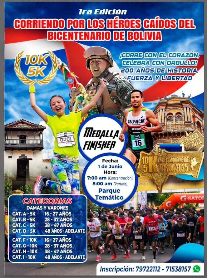 Corriendo por los Heroes Caidos