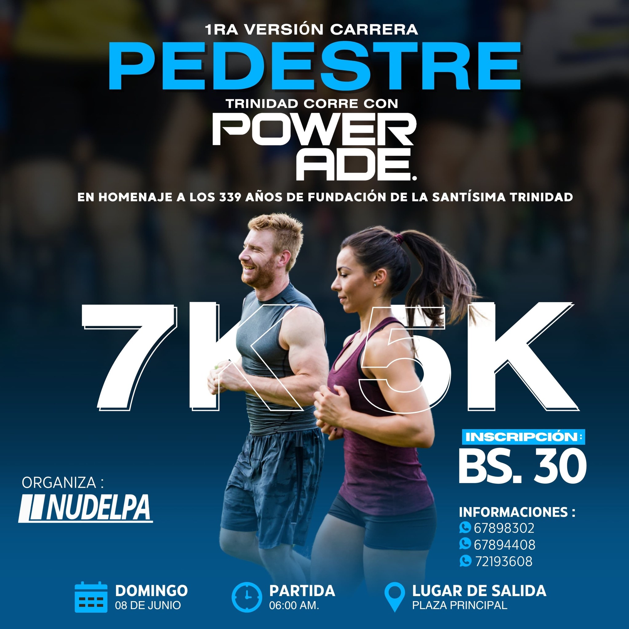 Trinidad corre con PowerAde