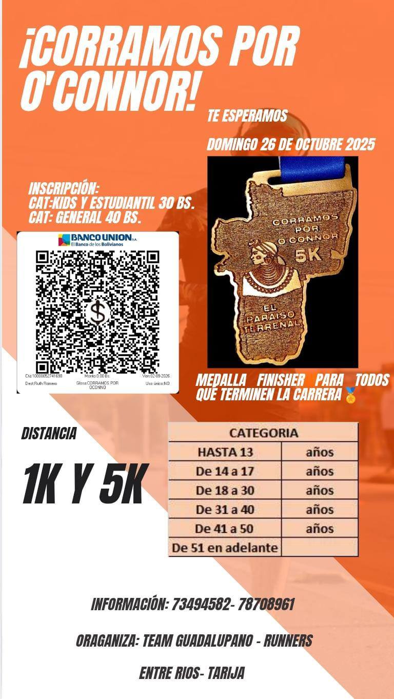 Corramos por OConnor