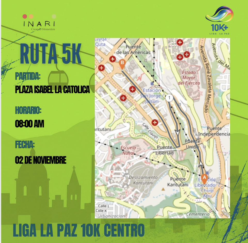 Liga La Paz 10K Centro