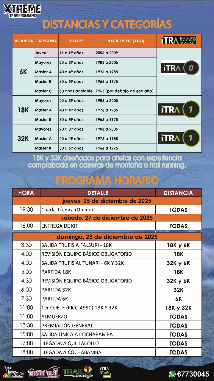 XTREME TRAIL RUNNING PICO 5030 TUNARI 