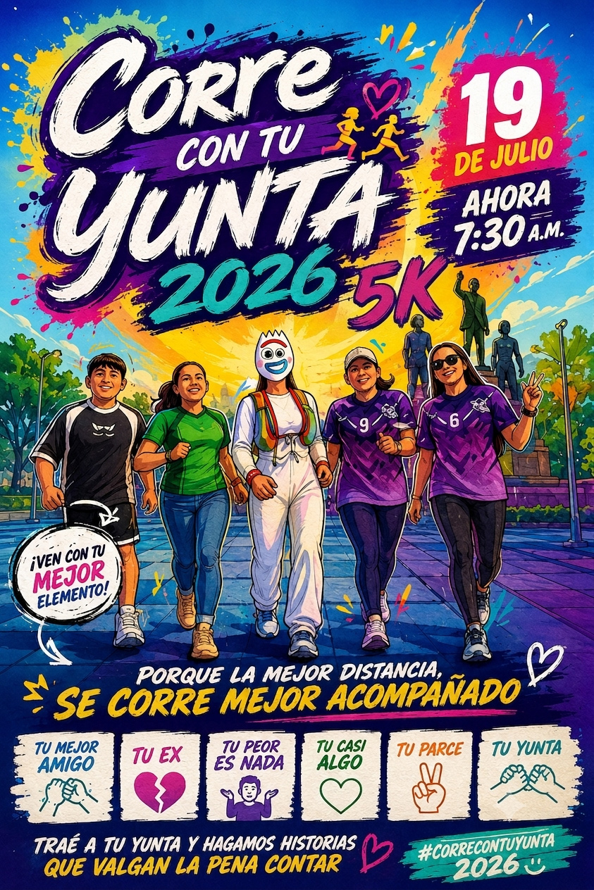 Corre con tu yunta