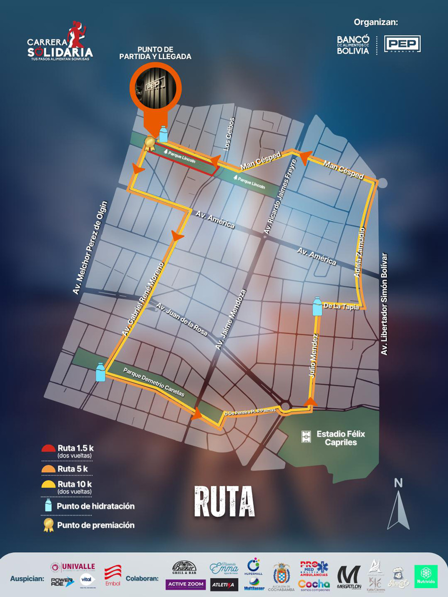 Carrera Solidaria Tus pasos alimentan sonrisas