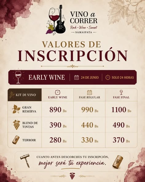 Vino a Correr - Samaipata