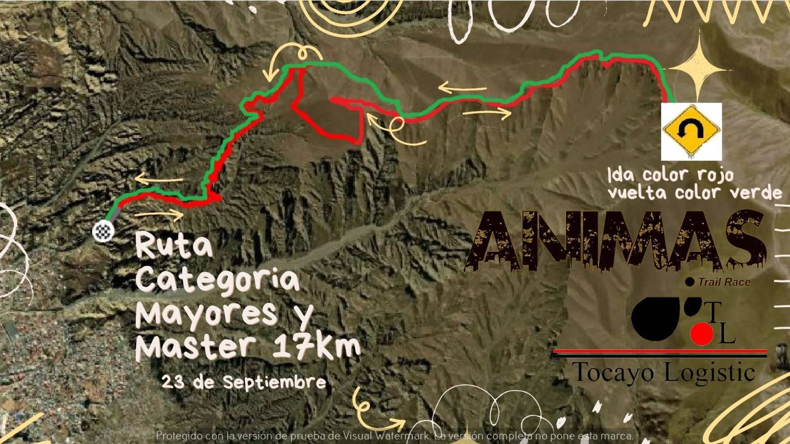 Ruta 17K Carrera Animas Trail Race