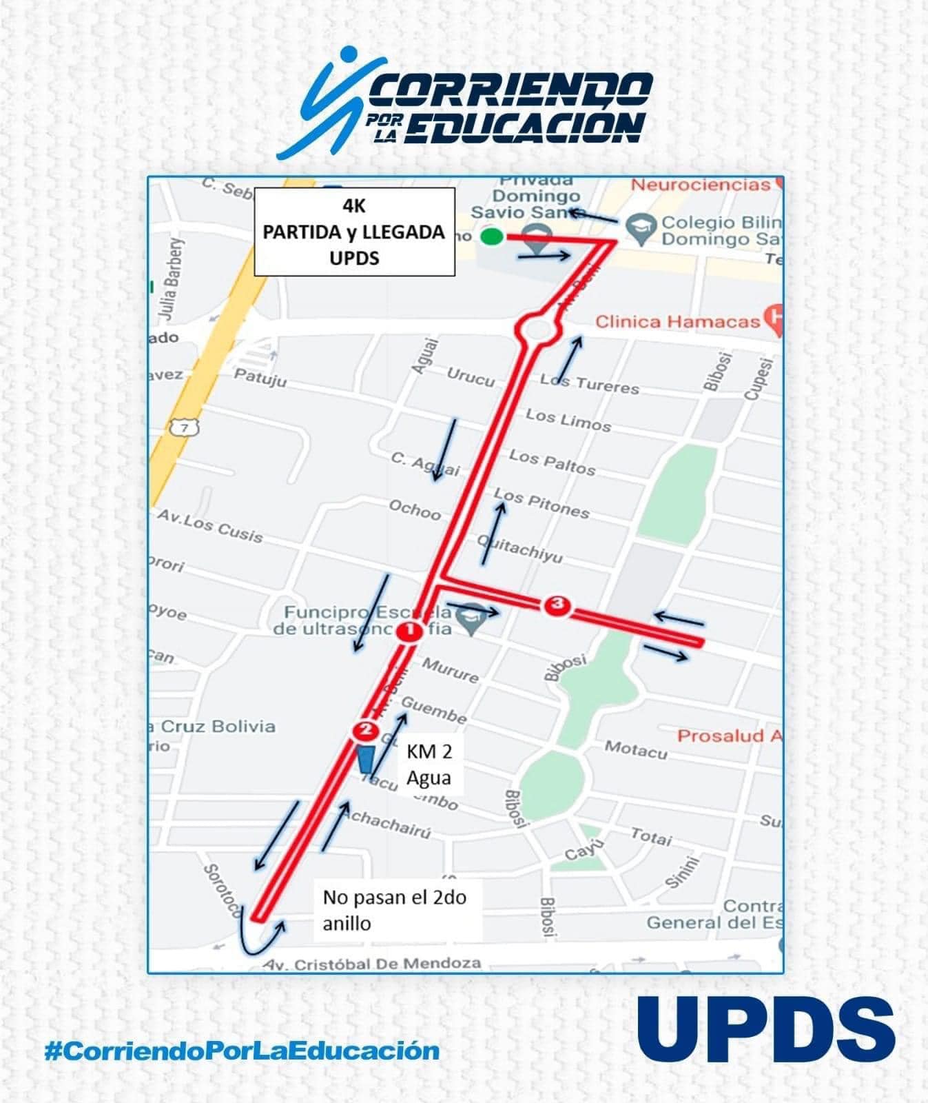 Corriendo por la Educación - Ruta 4K