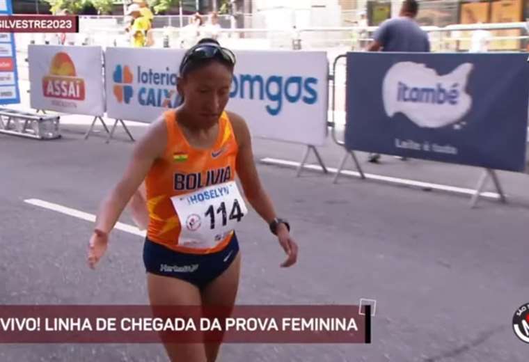 Jhoselyn Camargo brilla con un cuarto puesto en la corrida de San Silvestre en Brasil