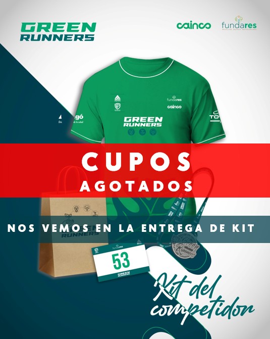 Cupos Agostados, Carrera Green Runners