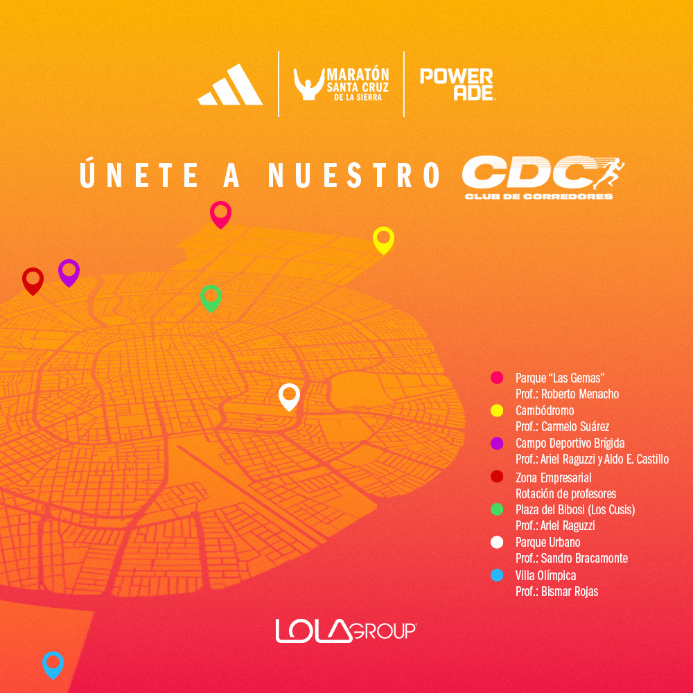 Club de Corredores oficial de la Maraton de Santa Cruz de la Sierra