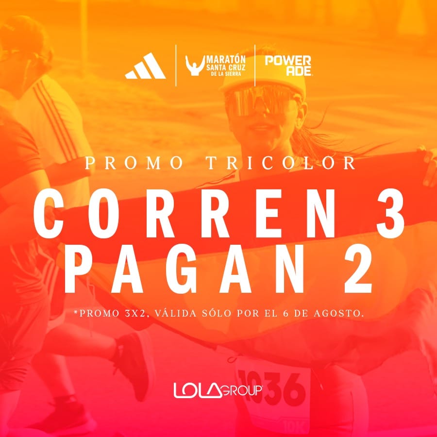 Promo Tricolor Maraton de Santa Cruz de la Sierra