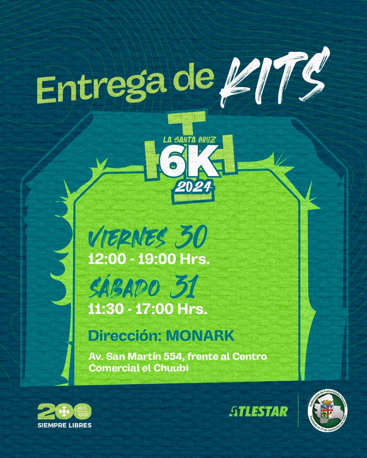 Entrega de Kits Carrera de la Santa Cruz