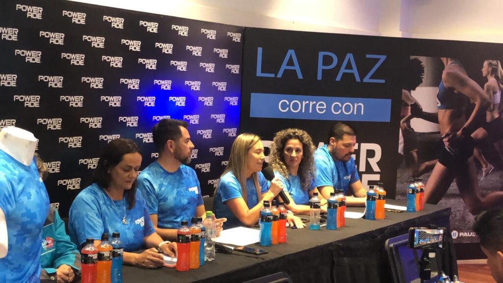 Lanzamiento La Paz corre con POWERADE