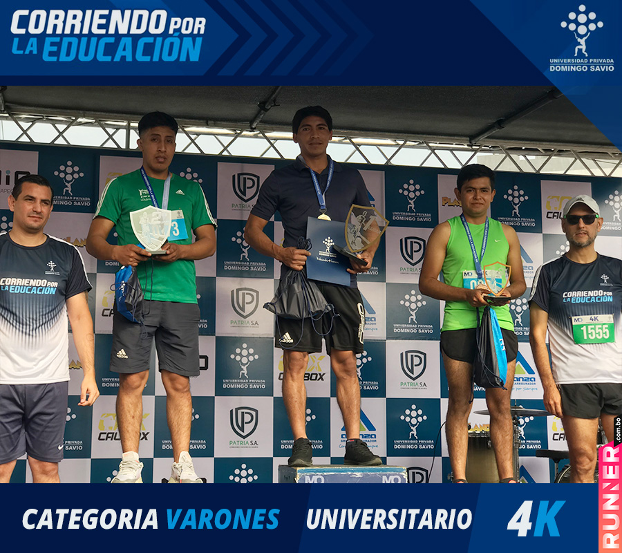 Categoría Varones Universitario 4K